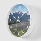 Horloge Paysage du parc national olympique (Angle)