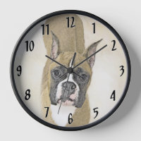 Peinture Boxer - Art Original de Chien Mignon