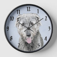 Peinture de Wolfhound irlandais - Joli art origina