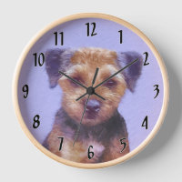 Peinture sur la frontière de Terrier - jolie art o