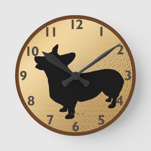 Horloge Pembroke Welsh Corgi (Recto)