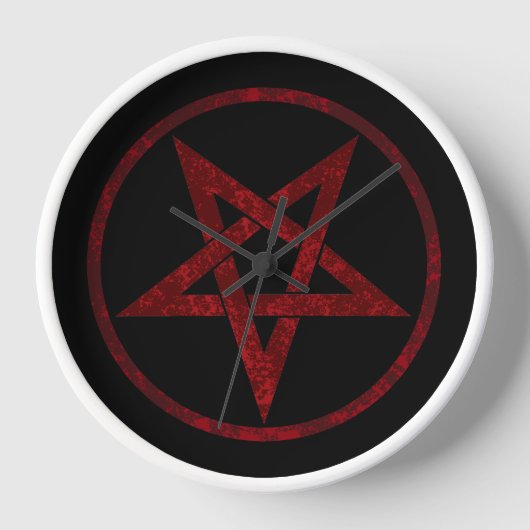 Horloge Pentagram Red Devil (Recto)