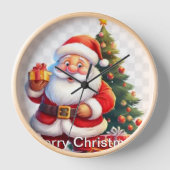 Horloge père Noël (Recto)