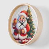Horloge père Noël (Angle)