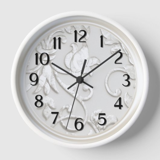 Horloge Perle "Embossée" Damask (Recto)