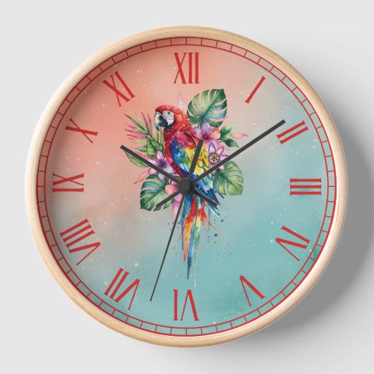 Horloge Perroquet (Recto)