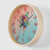 Horloge Perroquet (Angle)
