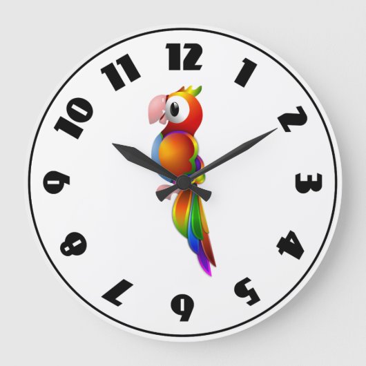 Horloge Perroquet (Recto)
