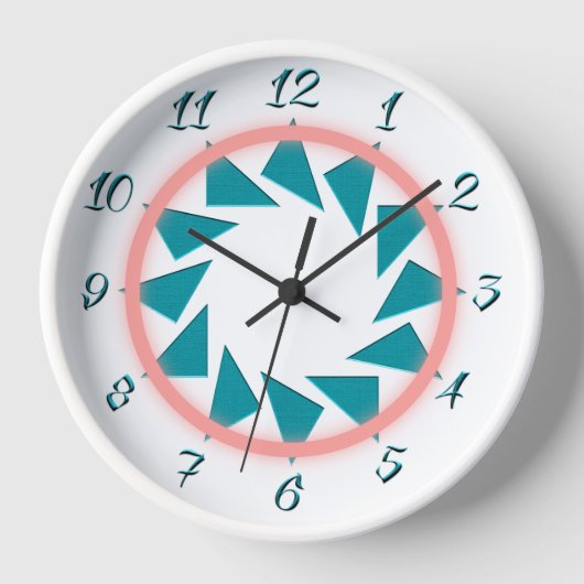 Horloge Personalized Funny Wall Clock (Recto)