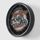 Horloge Personalized Motorcycle Legendary Rider Biker (Angle)