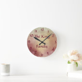 Horloge personnalisable (Maison)