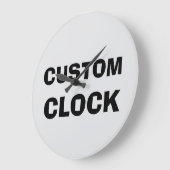 HORLOGE PERSONNALISÉ (Angle)