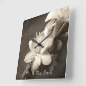 Horloge Personnalisée (Angle)