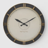 Horloge personnalisée des années 30