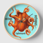 Horloge personnalisée du lustre Peacock (Recto)