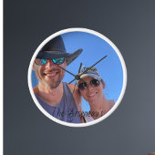 Horloge Personnaliser Photo Cute Couple's