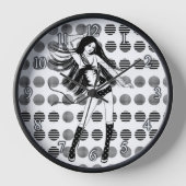 Horloge petite amie dansante (Recto)