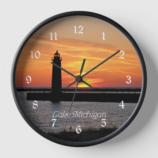 Horloge Phare du lac Michigan (Recto)