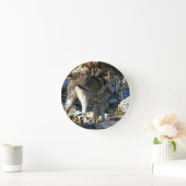 Horloge photo Gray Wolf & Stony Creek (Maison)