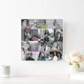 Horloge photo inspirée par les amis HAMbWG (Maison)