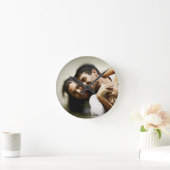 Horloge photo personnalisée (Maison)