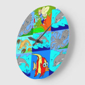 Horloge photo pour enfants (Angle)