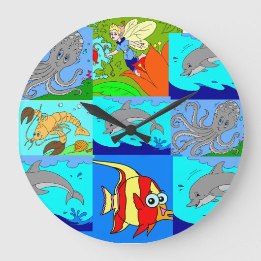 Horloge photo pour enfants (Recto)