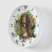 Horloge Picardy Spaniel, Épagneul Picard (Angle)
