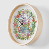 Horloge Pile de livres (Angle)