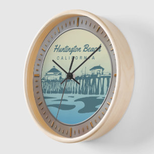 Horloge Pilier de Huntington Beach, CA - concevez en