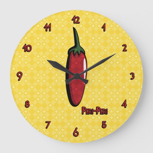 Horloge Piment Peri-Peri (Recto)