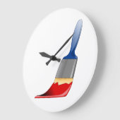 Horloge Pinceau (Angle)