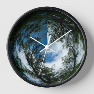 Horloge Pine blanche