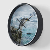Horloge pingouin (Angle)