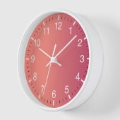 Horloge Pink ombre (Angle)