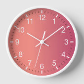 Horloge Pink ombre (Recto)