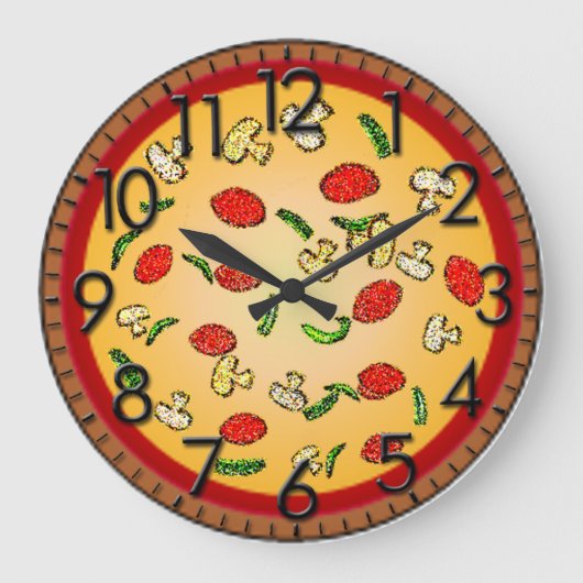 Horloge Pizza (Recto)