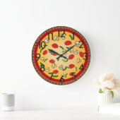 Horloge Pizza (Maison)