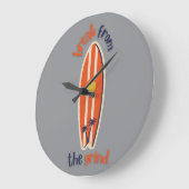 Horloge Planche de Surf (Angle)