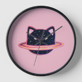 Horloge Planet Cat Clock (Recto)