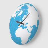 Horloge planète Terre 3D (Angle)