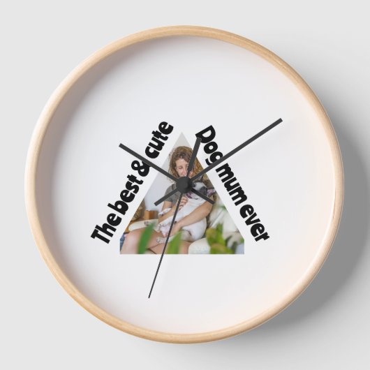 Horloge Plaque de papier (Recto)