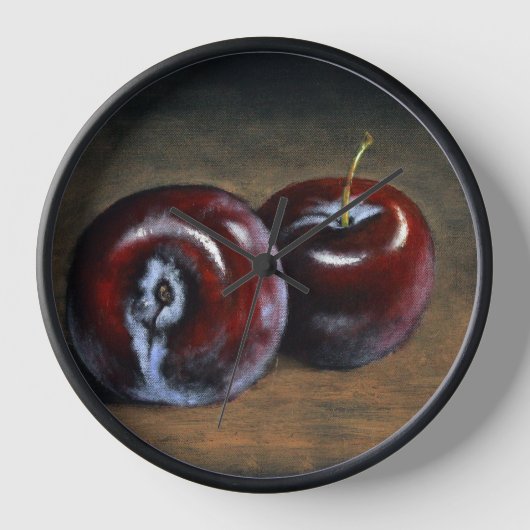 Horloge Plum d'horloge murale (Recto)
