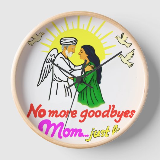 Horloge Plus de bonbons maman (Recto)