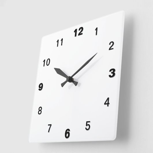 Horloge PM - Simple (Angle)