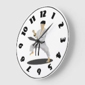 Horloge Poche Karate (Angle)