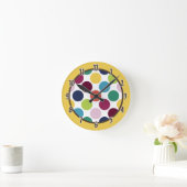 Horloge Pointe Colorée De Mood Moderne (Maison)