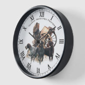 Horloge Pointer allemand à poil dur (Angle)