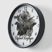 Horloge Pointeur court allemand (Angle)