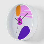 Horloge Points de couleurs en gras (Angle)